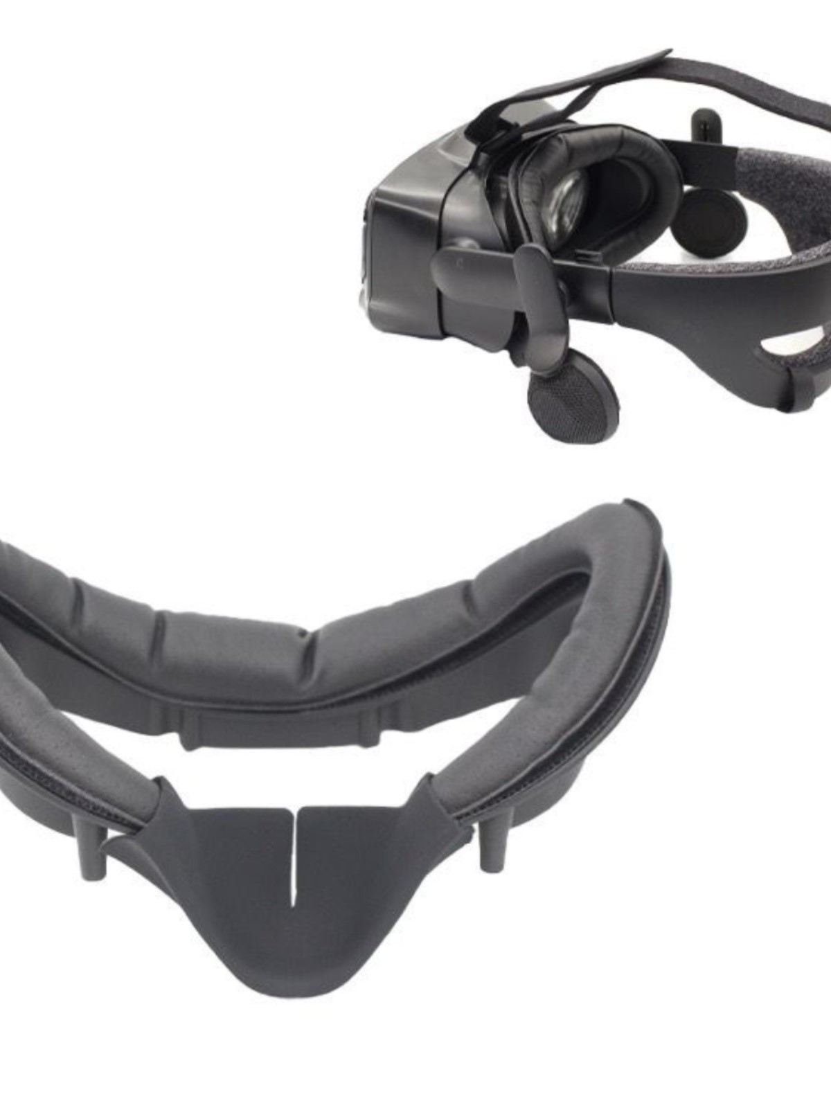 适用Valve Index磁吸加宽面罩支架透气海绵眼罩遮光鼻垫VR配件