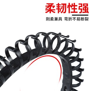 适用达伟龙骨线槽 拨开式线槽 圆形配线槽 配电箱线槽 高韧性环保