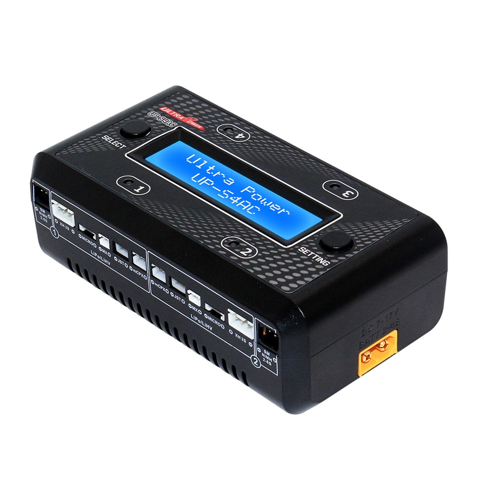 适用S4AC 四通道智能平衡充电器 穿越机1-2S高压锂电池并充 JST头