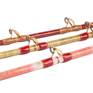 浩渔深海船竿南油电绞船杆超硬树脂实心船钓竿500号800号