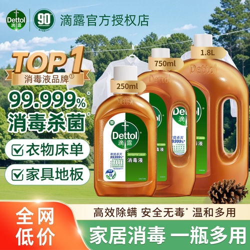 滴露洗衣消毒液家用杀菌室内洗