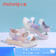 儿童防滑中大童软底小女孩沙滩鞋 牧童童鞋 2025新款 夏款 女童凉鞋