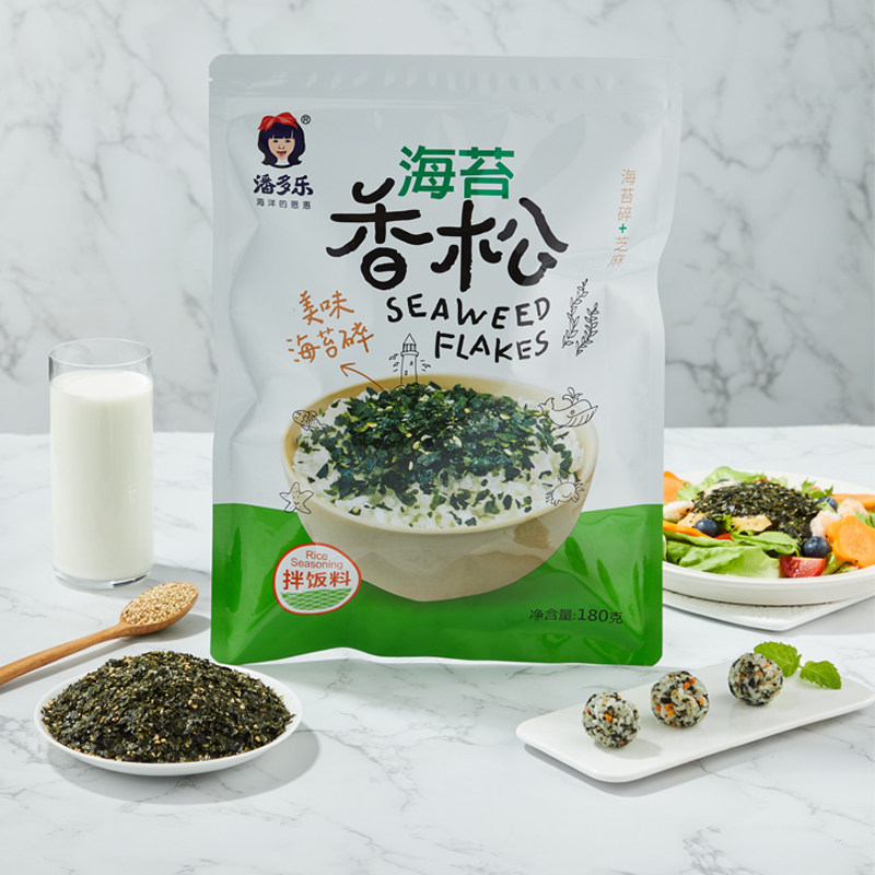潘多乐香松美味芝麻海苔碎拌饭一袋180克