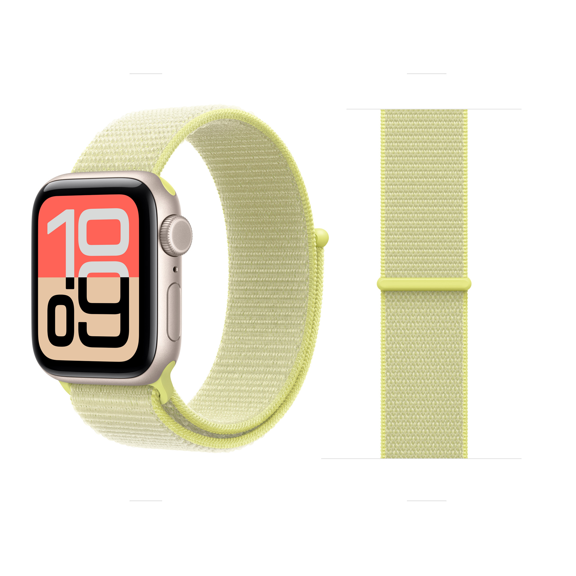 适用iwatch系列尼龙回环手表带