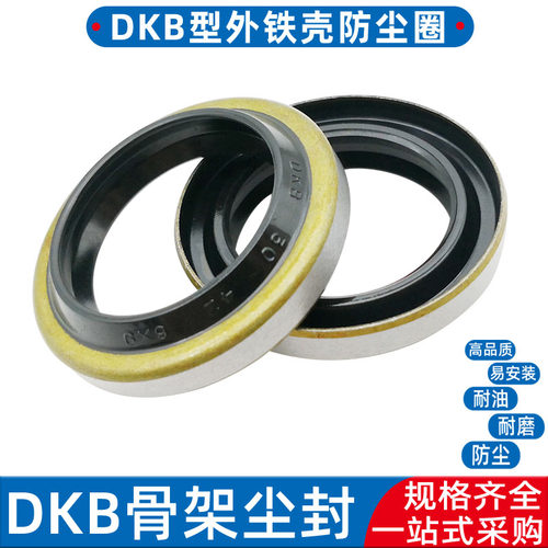 DKB外铁壳骨架防尘圈液压尘封