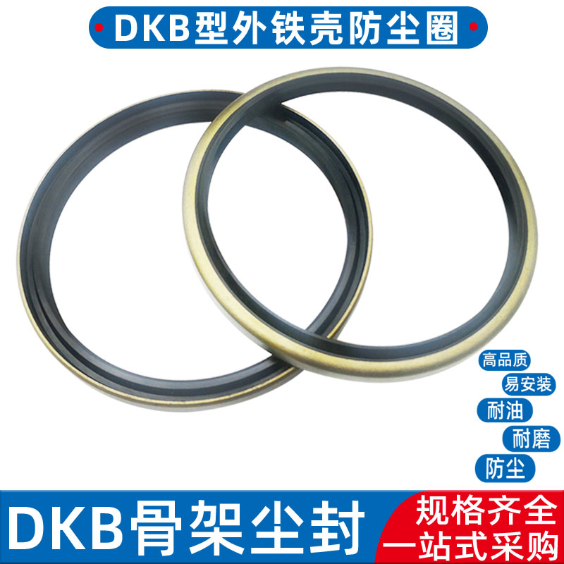 DKB外铁壳骨架防尘圈液压尘封