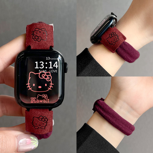 redmiwatch5手表带弹力皮筋kt猫