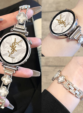 适用小米watch s4表带新款watch5金属高级感4sport手表带xiaomi watch3表链智能运动腕带2女生夏41mm专用手链