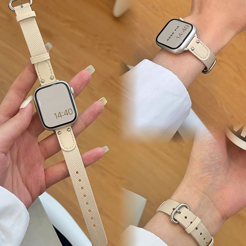 iwatch9手表带新款尼龙编织