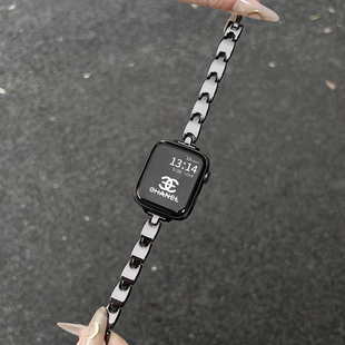 红米watch4智能运动表链 红米手表5手表带女高级新品 适用小米手环9pro表带仿陶瓷金属8 7pro腕带夏天创意新款