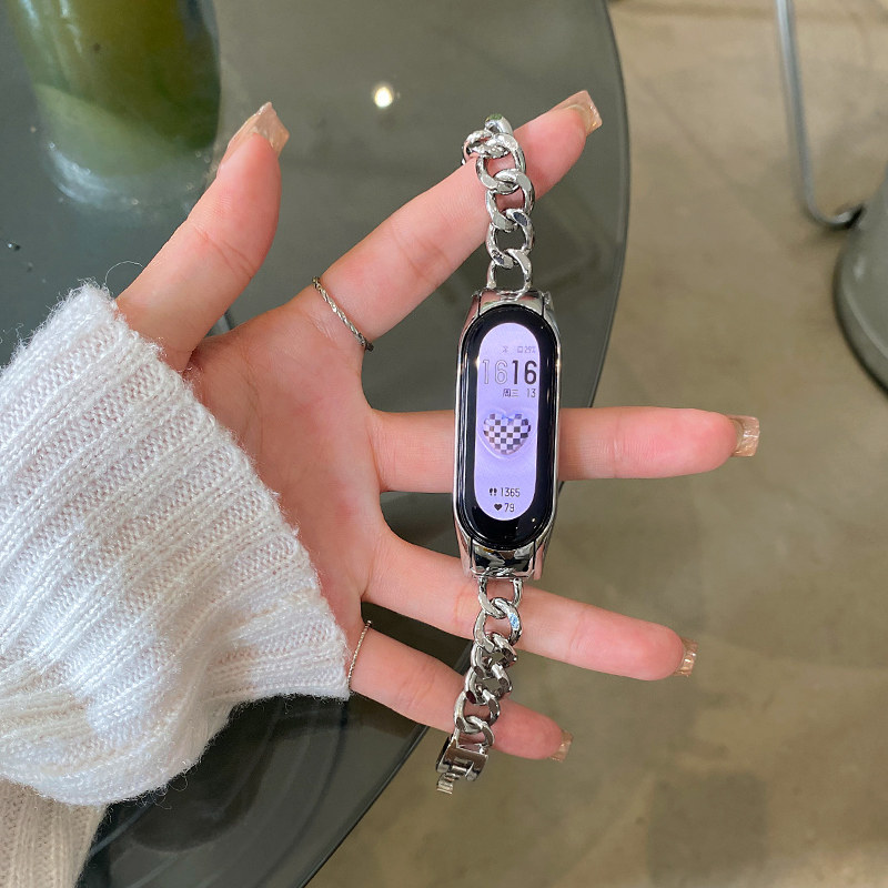 psnld小米手环8/7表带6/5nfc版腕带小米3/4手腕带智能小米手环八七六