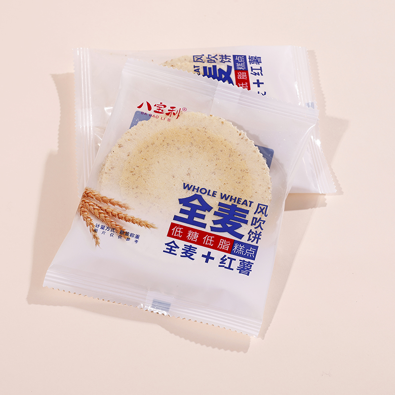 八宝利风吹全麦低糖营养饼干