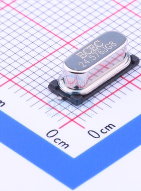 无源晶振 C24576J090 HC-49S-SMD-2P ECEC(东晶)