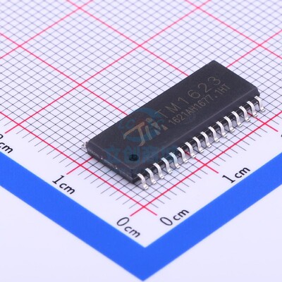 LED显示驱动 TM1623 SOP-32_300mil TM(天微)