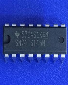 SN74LS145N DIP-16 原装进口 十进制解码器/驱动器 全新