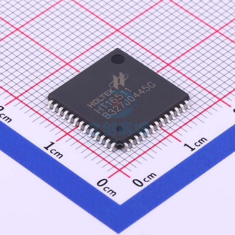 VFD驱动 HT16511 LQFP-52 HOLTEK(合泰/盛群)