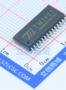LED显示驱动 TM1627 SOP-28_300mil TM(天微)