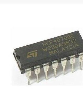 HCF4070BE 直插 DIP-14 原装进口ST全新逻辑 栅极和逆变器 CD4070
