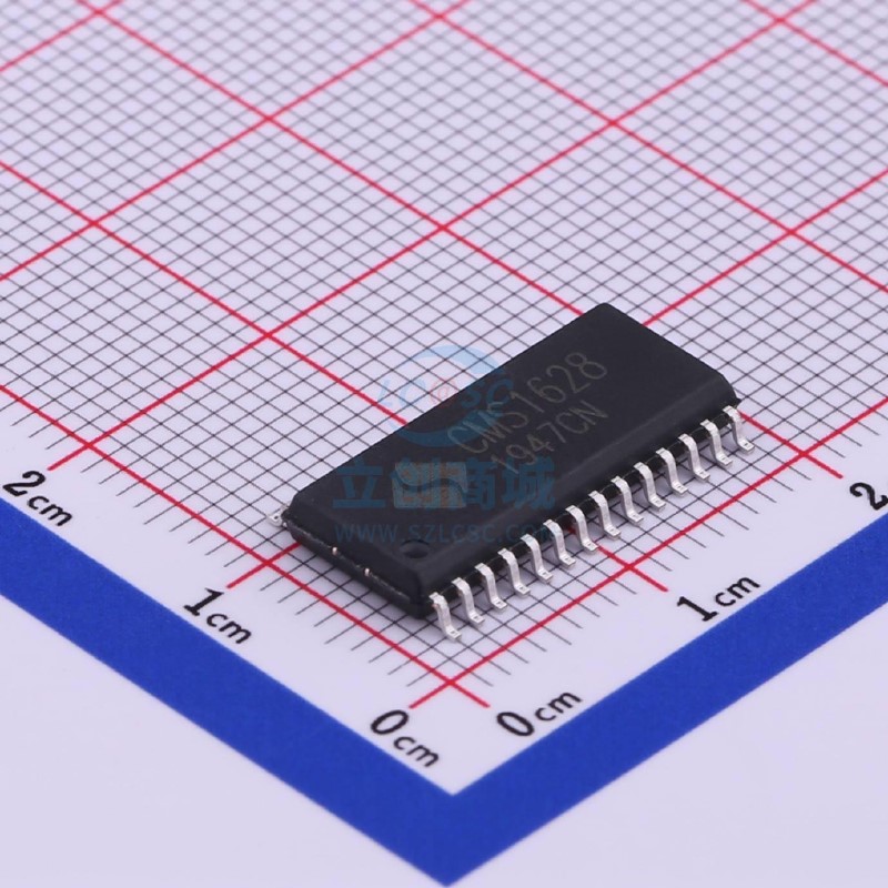 LED显示驱动 CMS1628 SOP-28 Cmsemicon(中微股份)