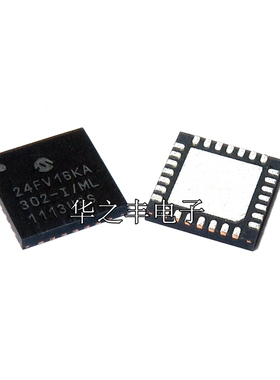 PIC24FV16KA302-I/ML QFN-28 微控制器芯片 全新原装 专业配单