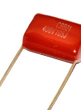 CBB22 电容 400V105J 1UF 脚距P=20MM 全新正品 22*14*7 小体积