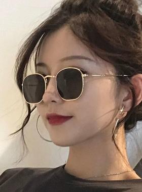 夏季墨镜女小脸拍照墨镜墨镜ins墨镜潮墨镜女显脸小网红黑色墨镜