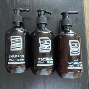 某迪酒店同款洗发水护发素沐浴露三件套去屑蓬松清爽控油持久留香