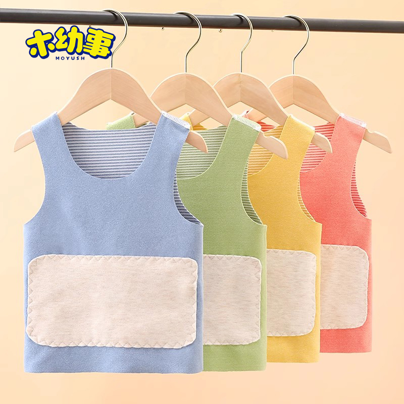 儿童德绒背心无袖秋冬季