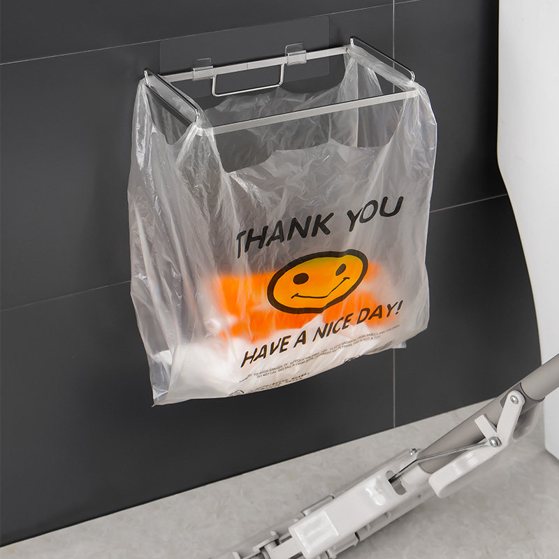 卫生间垃圾袋支架壁挂式304不锈钢塑料袋挂架厕所垃圾桶垃圾袋架,家庭/个人清洁工具,浴室角架/置物架,淘宝优惠券,粉丝福利购,淘宝优惠卷