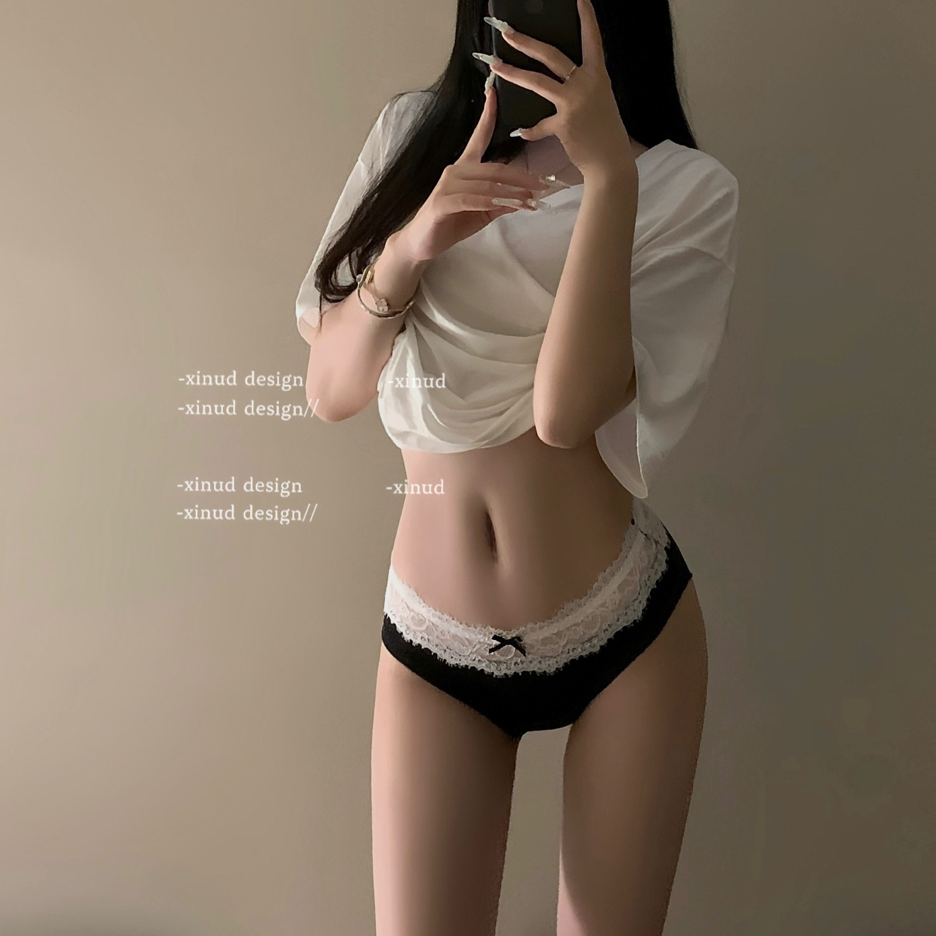 「LA」Liv·丽芙 | 软线系列*阳光感纯欲女孩蕾丝花边女士甜内裤