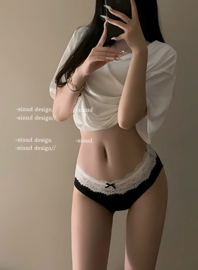 「LA」Liv·丽芙 | 软线系列*阳光感纯欲女孩蕾丝花边女士甜内裤