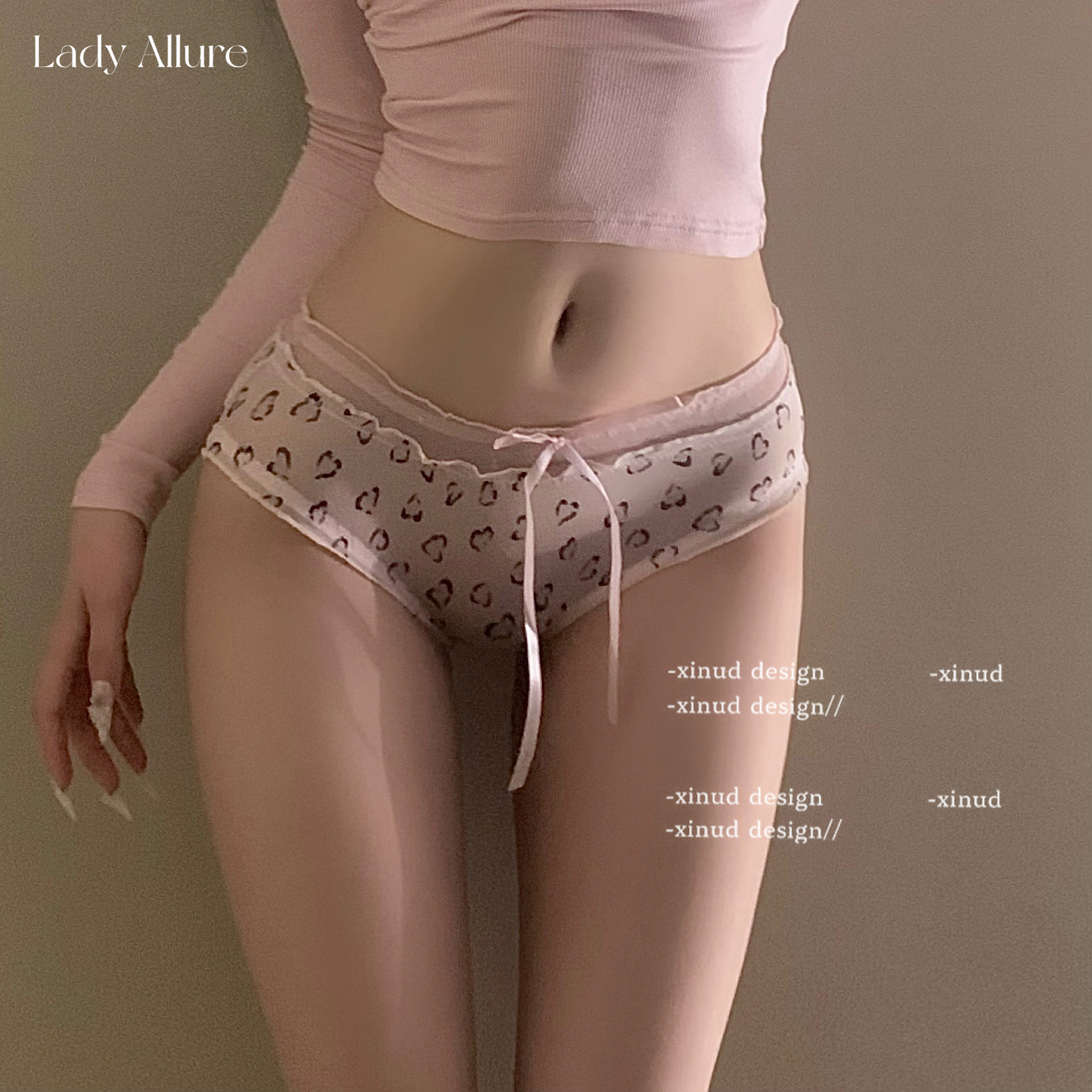 「LA」布蕾甜豹*日系性感蝴蝶结豹纹网纱内裤纯棉裆透气三角裤,女士内衣/男士内衣/家居服,女三角裤,淘宝优惠券,粉丝福利购,淘宝优惠卷