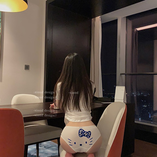 「LA 」kitty出击丨MIMI系列*可爱纯欲舒适提臀卡通低腰三角内裤