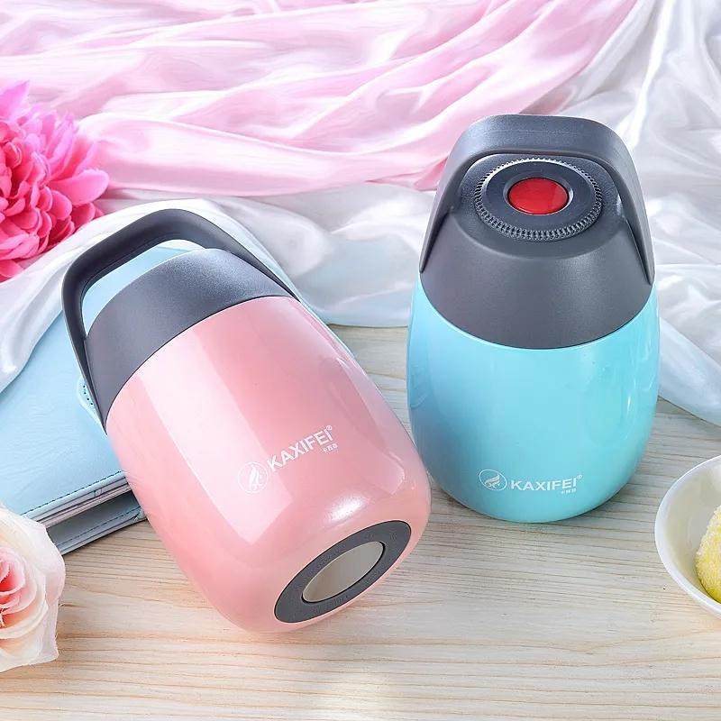 飞优百货闷烧杯不锈钢黑科技多功能保温焖粥神器饭盒便携式小焖壶