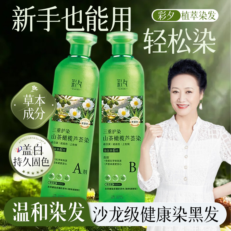 大容量520ml植物染发膏图片