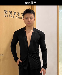 演出V领班服 薄款 LUCKY045新款 男生舞服洋气爆款
