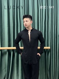 跳舞演出服 洋气薄款 LUCKY041新款 舞服男生爆款