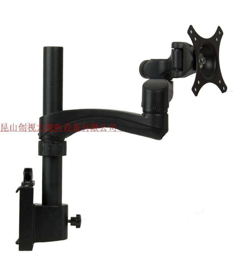 屏风电脑支架滑轨显示器活动伸缩