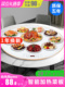 朗封圆形饭菜保温板旋转热菜板加热超薄多功能家用暖菜板加热菜板
