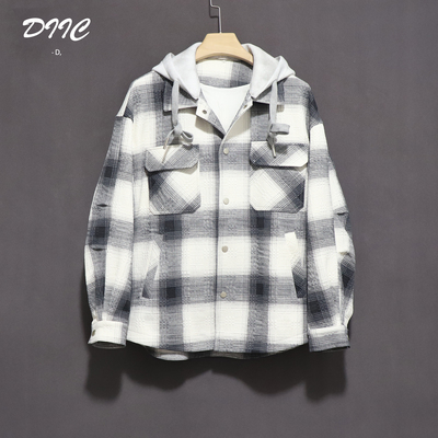 2025秋季新款连帽可脱卸学生外套