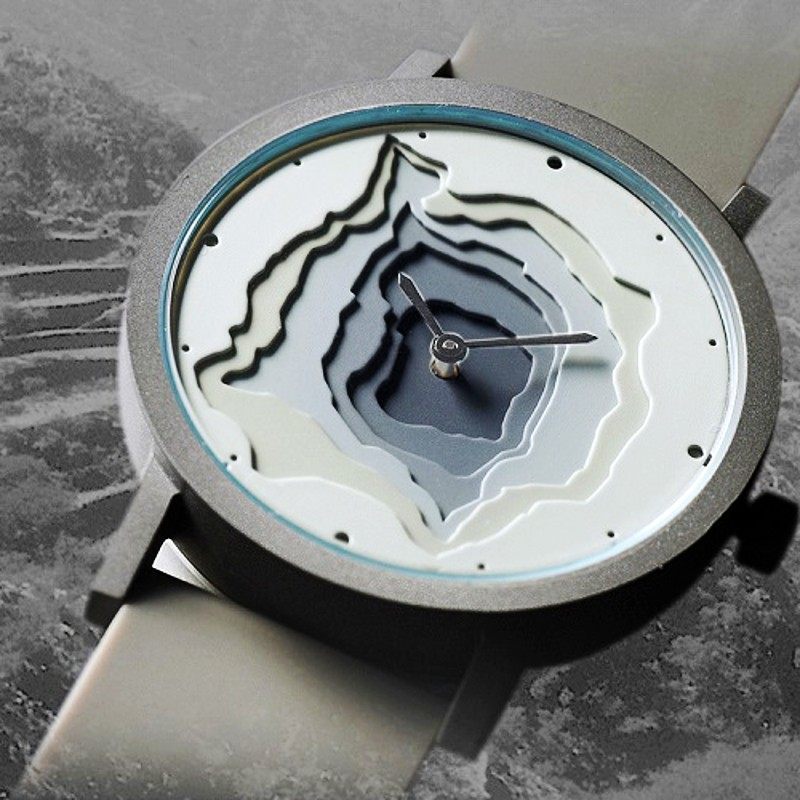 代购正品Projects watches Terra Time等高线地图创意男女手表