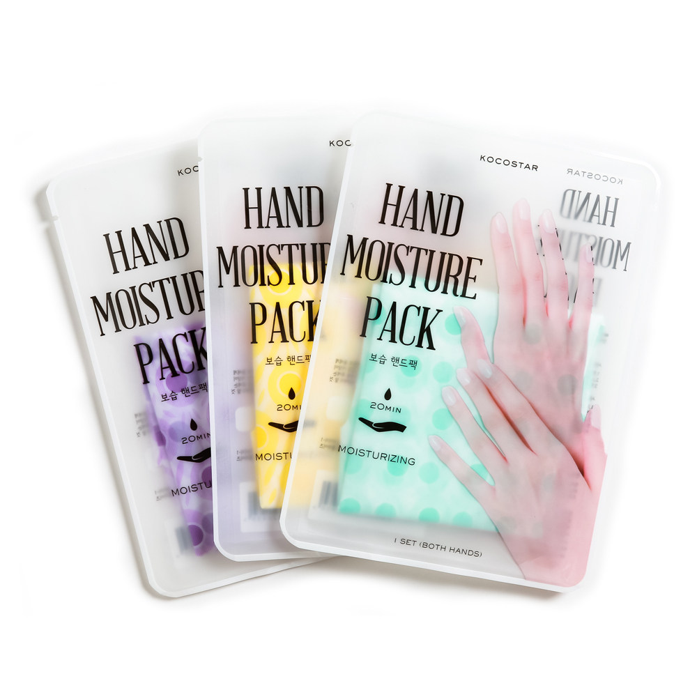KEKEXING可可星保湿手膜滋润软化角质嫩滑嫩白去死皮颜色随机3对