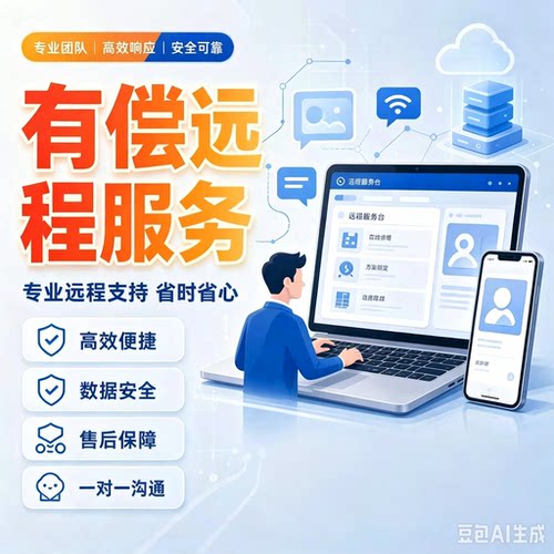 出库仪有偿远程售后服务