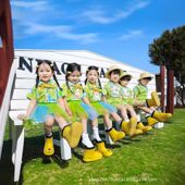 六一儿童表演服装 小学生运动会啦啦队合唱演出服幼儿园毕业照班服