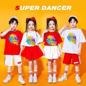 六一儿童啦啦队演出服幼儿园团体舞蹈服拉拉操表演服小学生运动会