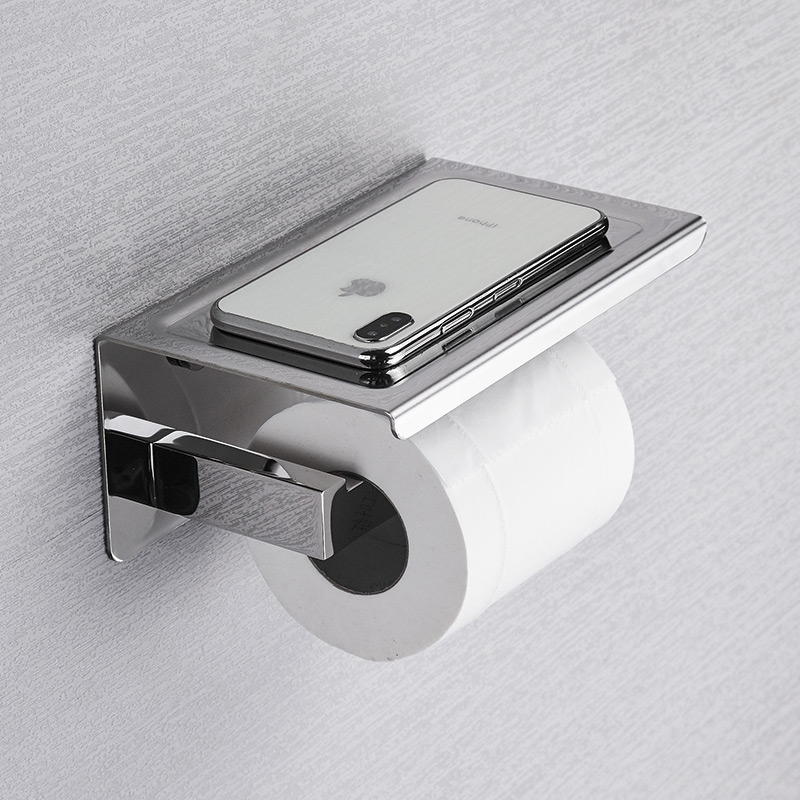 304不锈钢卷纸架加厚