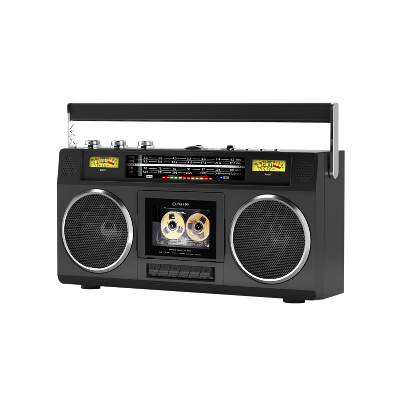 格雷迪多波段复古收录机磁带双声道立体声收音机蓝牙U盘MP3播放机