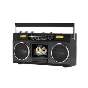 格雷迪多波段复古收录机磁带双声道立体声收音机蓝牙U盘MP3播放机