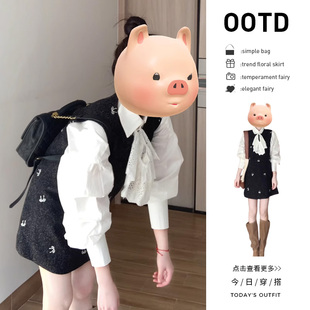 春装女2025新款连衣裙子开春韩系穿搭一整套小香千金风套装高级感