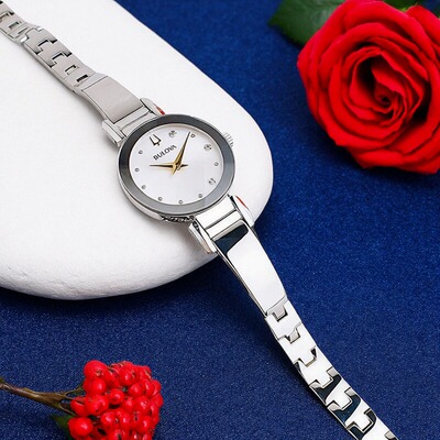 bulova宝路华贝母简约女手表